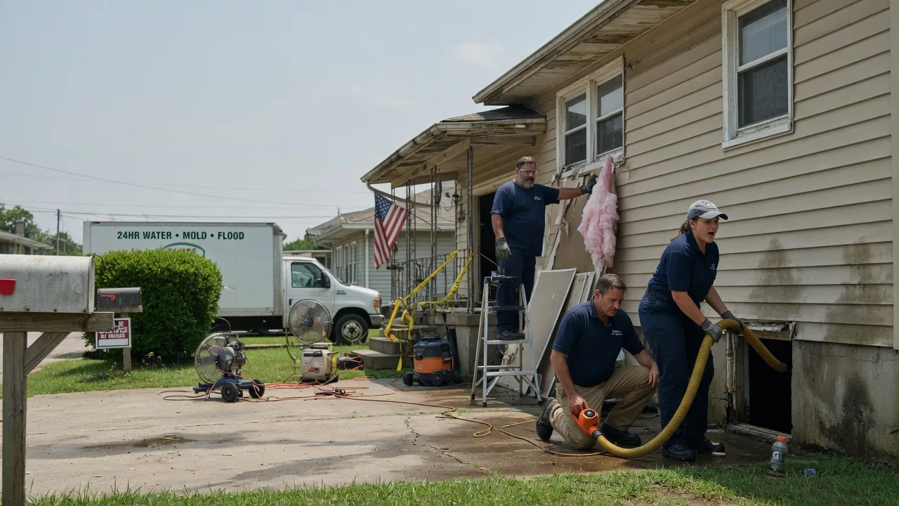 Water Damage Repair in Pulaski, PA near me